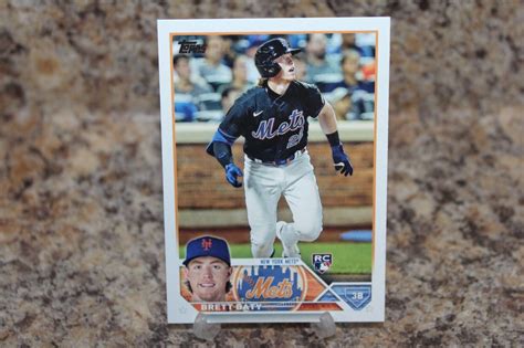 2023 Topps Series 1 New York Mets Baseball Brett Baty Rookie Card 89 EBay