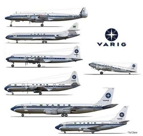 Pin de Rodolpho Vinicius em VARIG em 2024 Aviação Aviação civil