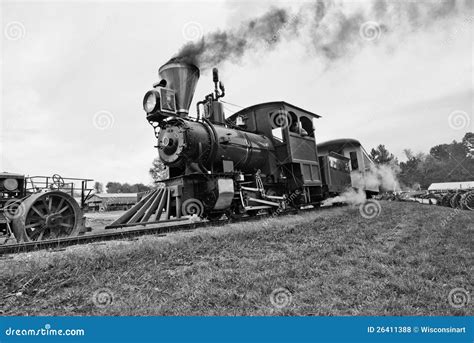 Old Time Vintage Steam Train Locomotive Stock Photo Image Of Engine