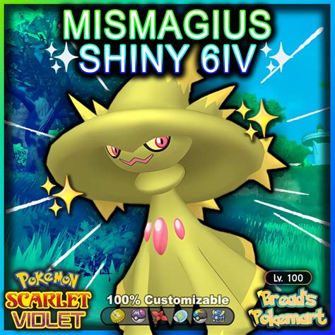 MISMAGIUS Shiny 6IV / Pokemon Scarlet and Violet / Competitive - Etsy