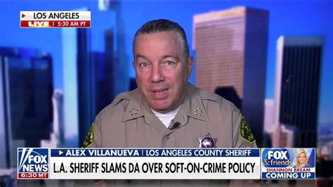 La County Sheriff Believes Gascon Recall Is On Pace To Happen Fox