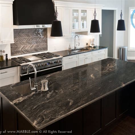 Black Leathered Granite - Photos & Ideas | Houzz