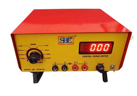 Contact Resistance Meter Sbe Crm 100p Contact Resistance Meter