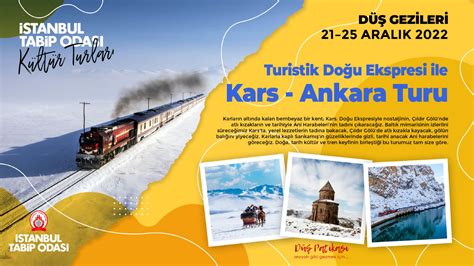 Turistik Do U Ekspresi Treni Le Kars Ankara Turu Stanbul Tabip Odas