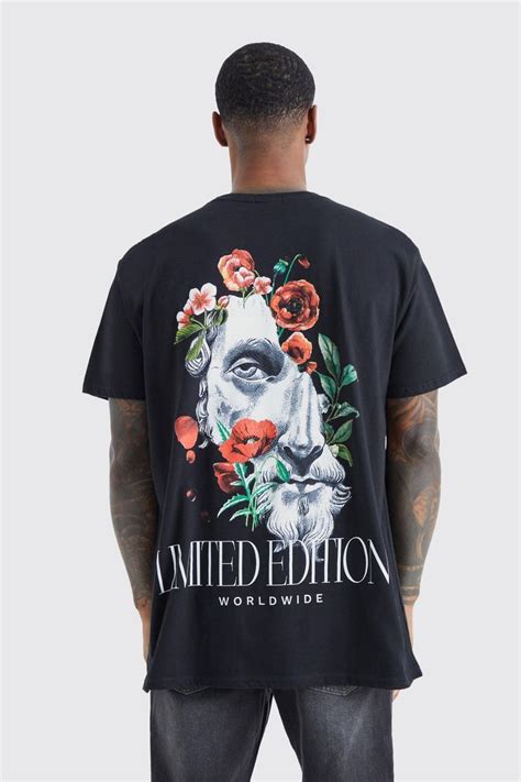 Oversized Limited Edition Renaissance T Shirt Boohooman Usa In