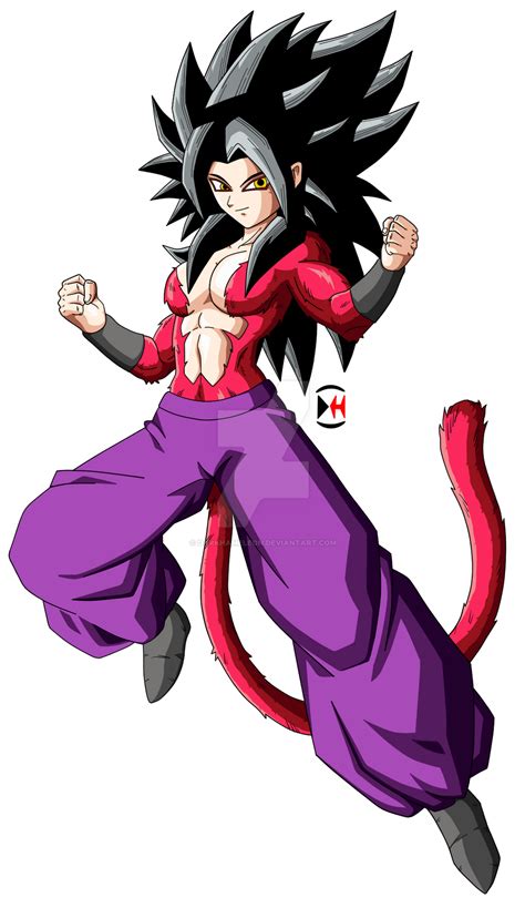 Safebooru 1girl Abs Bandeau Bare Shoulders Black Hair Breasts Caulifla Commentary Darkhameleon