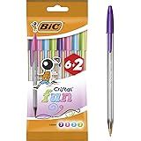 Bic Cristal Multicolour Stylos Bille Pointe Large Mm Parfait