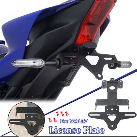 Ultrasupplier For YAMAHA YZF R7 YZFR 7 2021 2023 2022 License Plate