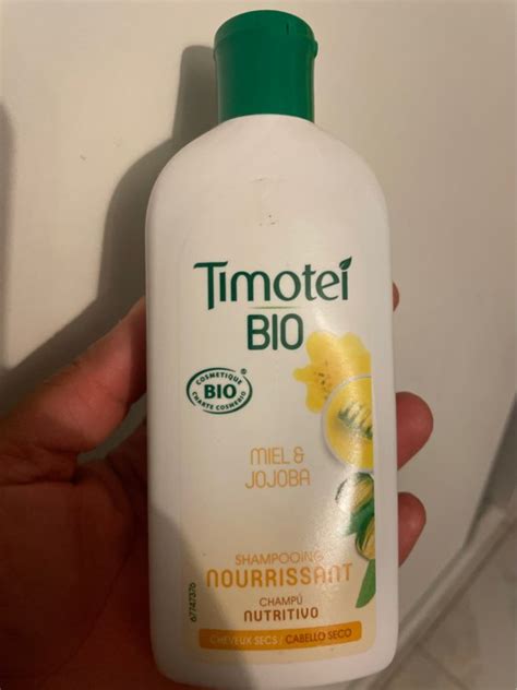 Timotei Bio Miel Jojoba Shampooing Nourrissant Cheveux Secs