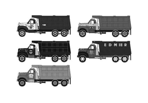 Download drawing Mack B Dump Truck 1949 in ai pdf png svg formats