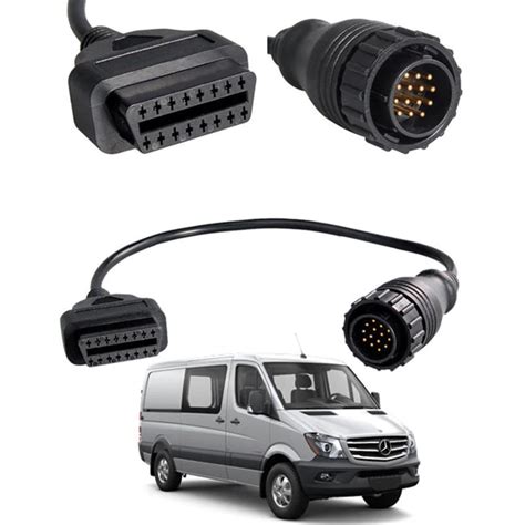 Cabo Adaptador Mercedes Sprinter 14 Pinos Scanner Obd2 Shopee Brasil