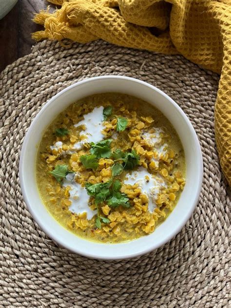 Easy Vegan Red Lentil Dhal BOWLS FLOWS