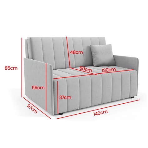 Sofa rozkładana z pojemnikiem Amerykanka Aliss III Kronos 14