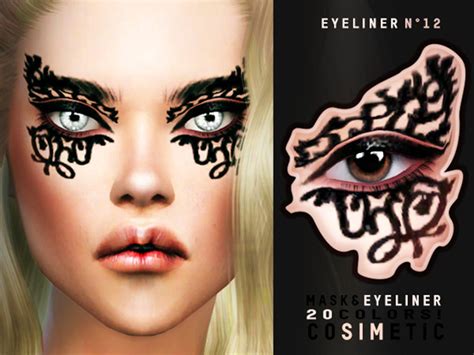 Eyeliner N12 by cosimetic from TSR • Sims 4 Downloads