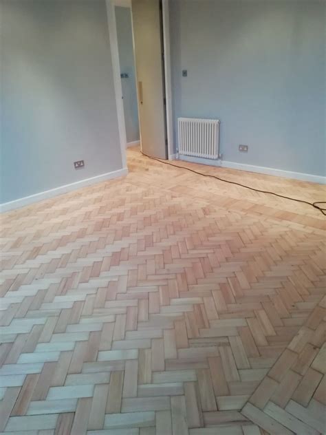 Herringbone Floor Sanding In Putney The Flooring Group