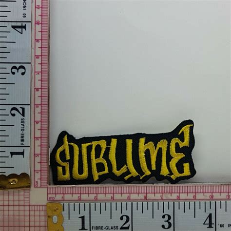 Sublime Classic Reggae Rock Band Patch Logo Crest Badge M21 Ebay