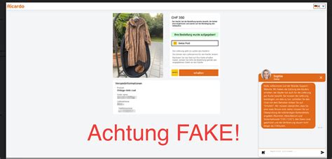 Vorsicht Vor Aktuellen Phishing Versuchen Ricardo Ch Hilfe