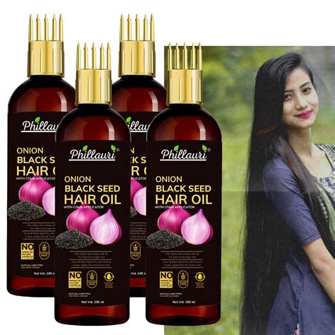 Buy Phillauri Onion Blackseed Hair Oil Advance Quality Hair Oil For