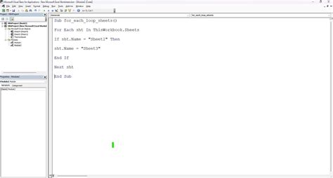 How To Use The For Each Loop In Excel Vba Worksheets Library
