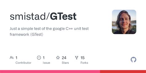 GitHub Smistad GTest Just A Simple Test Of The Google C Unit Test