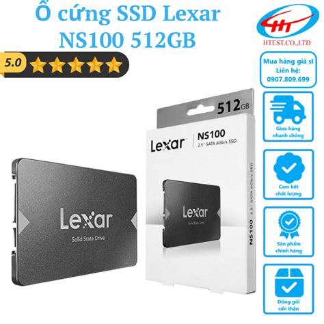 Ổ cứng SSD Lexar NS100 512GB 2 5 Inch SATA III LNS100 Hoàng Thịnh