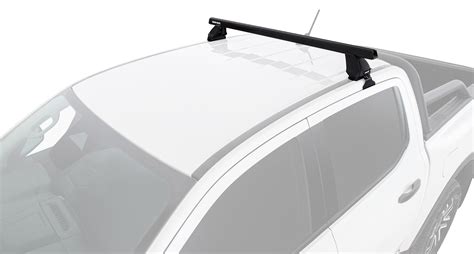 Rhino Rack Jc 01546 Heavy Duty 2500 Black 1 Bar Rear Roof Rack For Ford Ranger P703 4dr Ute With