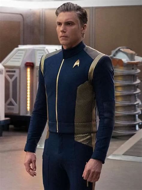 Star Trek Discovery Captain Pike Blue Jacket | Universal Jacket