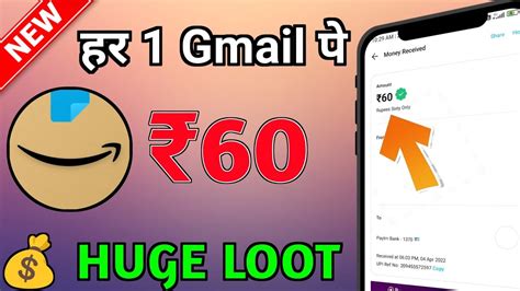 New Earning App Today Per Gmail 60 Paytm Earning App 2023 Today