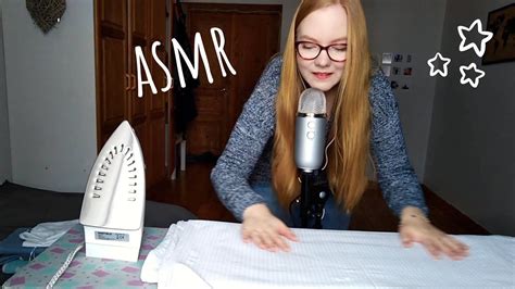 Asmr ☁️ Ironing And Whispers Youtube