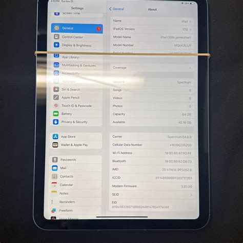 Apple Ipad 10th Gen A2757 Wifi Cellular Unlocked 64gb Blue For Sale