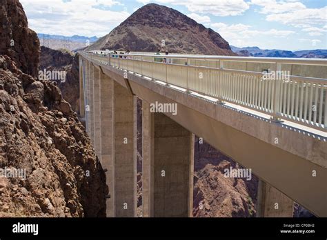 Mike Ocallaghan Pat Tillman Memorial Hoover Dam Bypass Bridge Stock