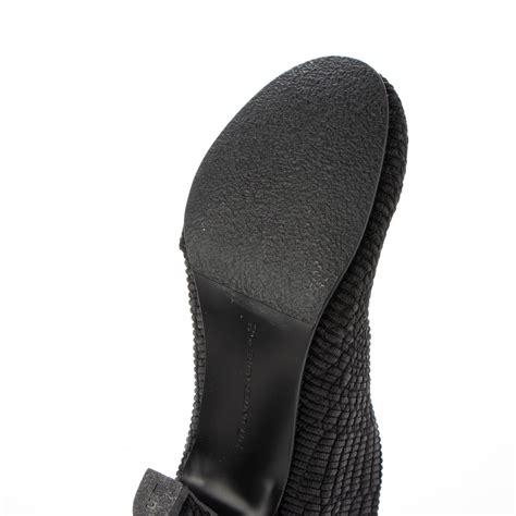 United Nude Fold Mid Black Python Locolet