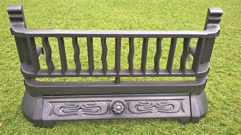 Cast Iron Replacement Fireplace Front Bars For Victorian Fireplaces