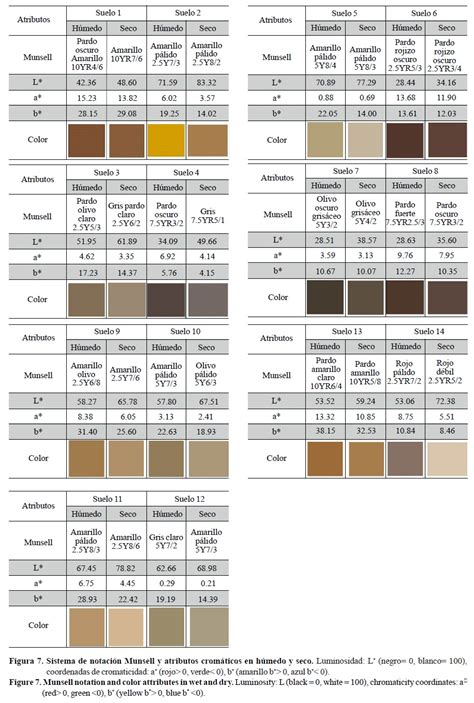 Sistema De Notaci N Munsell Y Cielab Como Herramienta Para Evaluaci N