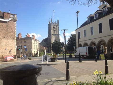 Dursley Town Centre, Cotswolds, UK