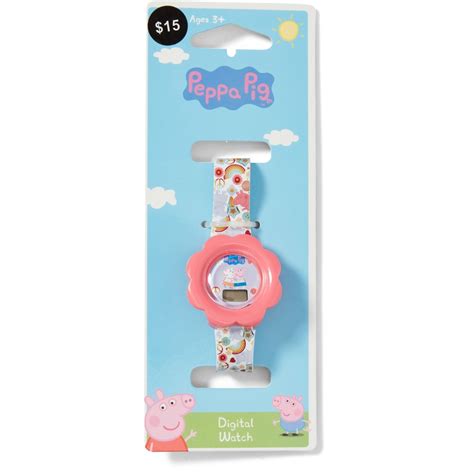 Peppa Pig Kids Digital Watch - Multi | BIG W