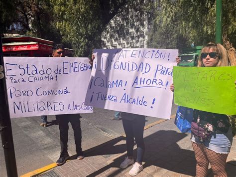 Alcalde De Calama A Las Autoridades Si No Nos Ven Como Personas Por