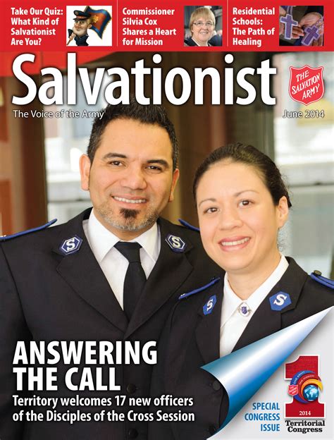 2014 Back Issues Salvation Army Canada