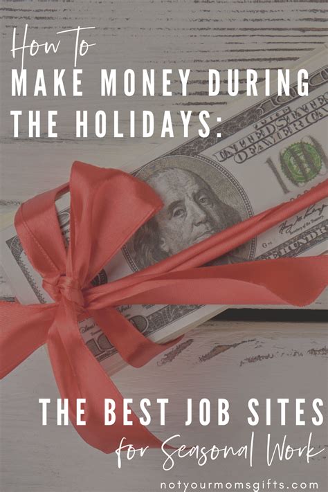 How To Make Money During The Holidays Not Your Moms Ts