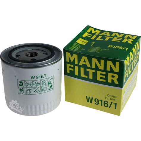 MANN FILTER Ölfilter 8L CASTROL EDGE 5W 30 M passend für Ford Sierra