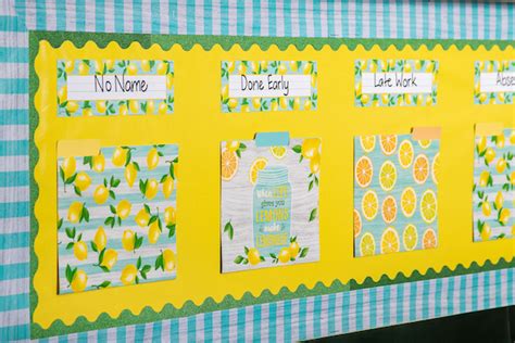 Lemon Zest Classroom Classroom Decorations Teacher Created Resources