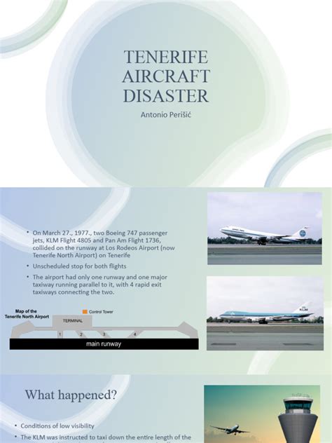 TENERIFE AIRCRAFT DISASTER | PDF