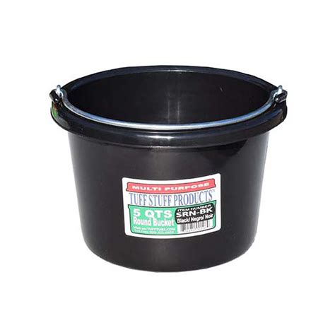 Tuffstuff Small Round Bucket 5 Qt Irvine Tack And Western Wear