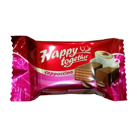 Şokoladlı Vafli Konfet ''Happy Together'' Kapuçino