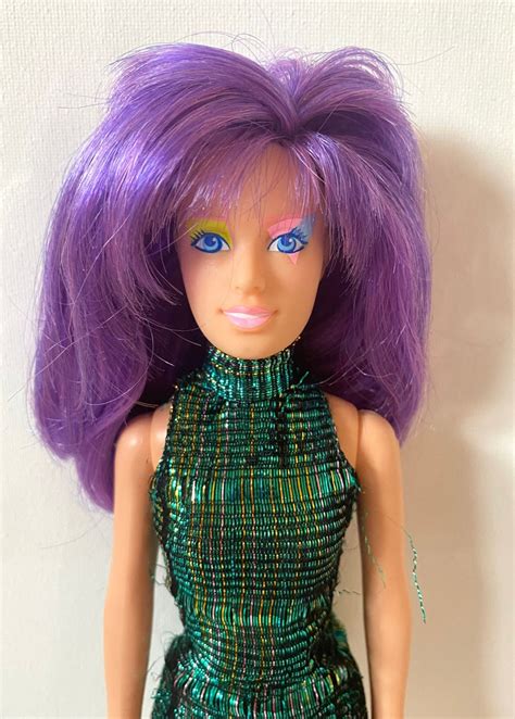 Vintage 1986 Hasbro Jem And The Holograms Clash Misfits Doll Etsy