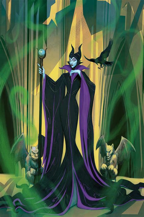 Disney Villains: MALEFICENT #1 :: Behance