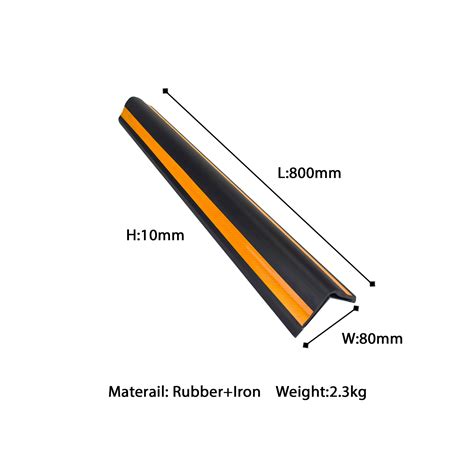 High Quality Rubber Iron Plate Corner Protector Rubber Corner Guard