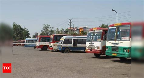 upsrtc  operate  stop bus service  mathura  holi agra news