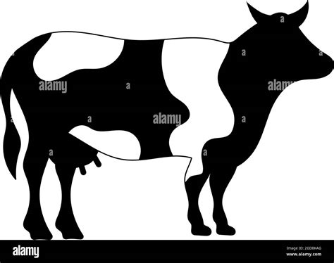 Milk Cow Silhouette