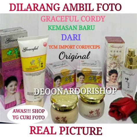 Jual PAKET GRACEFUL CORDY ORIGINAL Siang Malam Sabun Serum Shopee